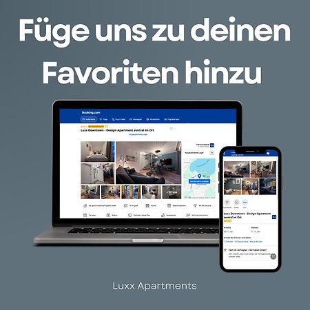 באד צווישנהם Luxx Downtown - Design-Apartment Zentral Im Ort מראה חיצוני תמונה