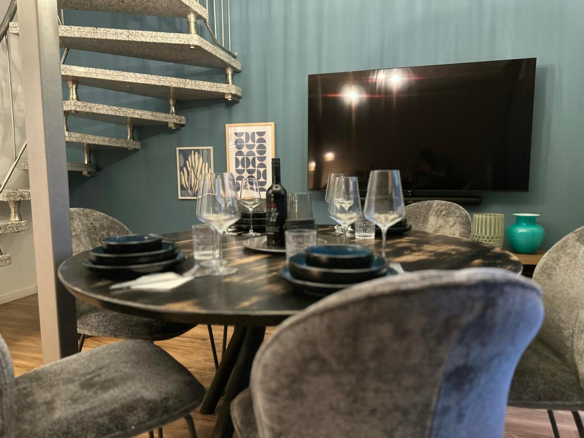 באד צווישנהם Luxx Downtown - Design-Apartment Zentral Im Ort מראה חיצוני תמונה
